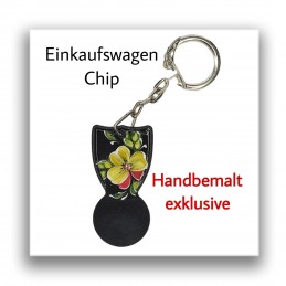 Schlüssel-Anhänger, handbemalt